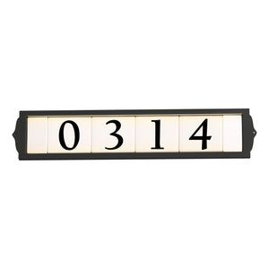 Maxim - 53650BK - LED Address Frame - Address - Black
