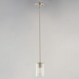 Maxim - 91840CDSN - One Light Mini Pendant - Sleek - Satin Nickel