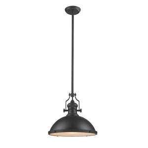 ELK Home - 66637-1 - One Light Pendant - Chadwick - Matte Black