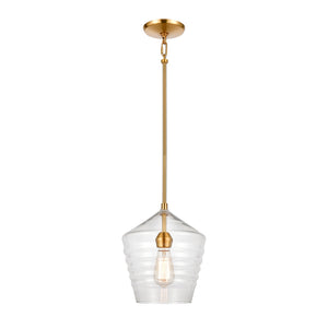 ELK Home - 69255/1 - One Light Mini Pendant - Konis - Satin Brass