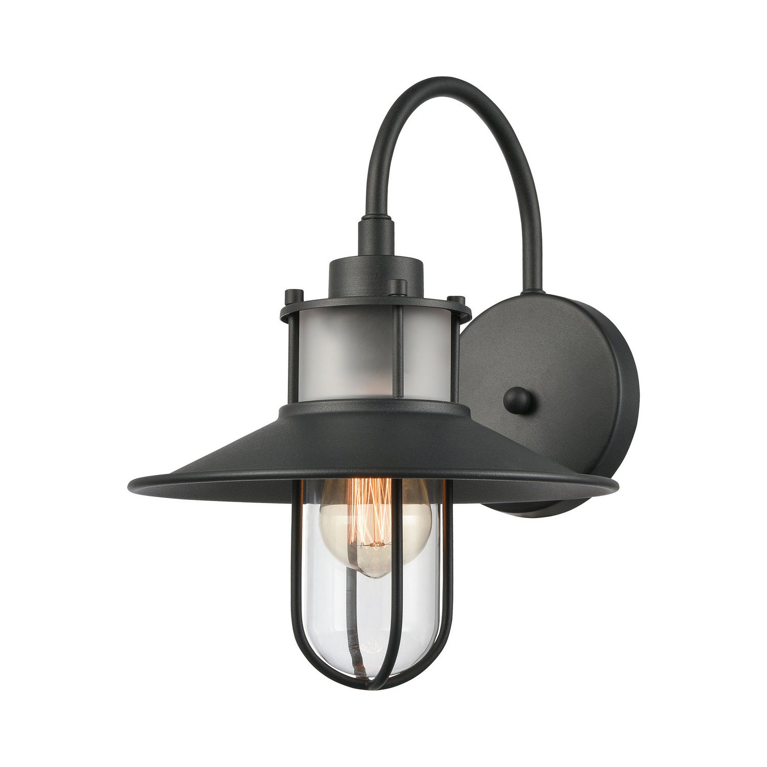 ELK Home - 69370/1 - One Light Outdoor Wall Sconce - Coastal Farm - Charcoal