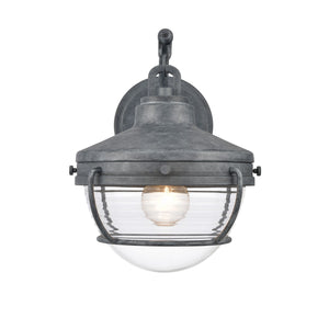 ELK Home - 83421/1 - One Light Outdoor Wall Sconce - Eastport - Aged Zinc