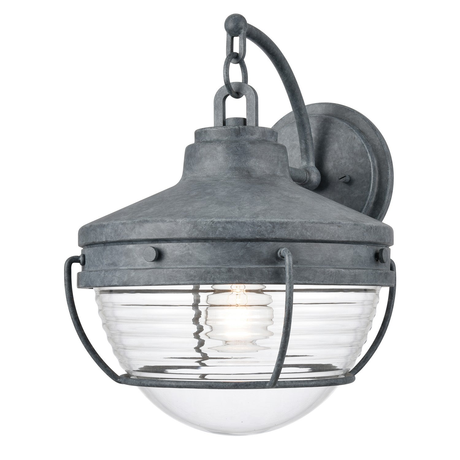 ELK Home - 83422/1 - One Light Outdoor Wall Sconce - Eastport - Aged Zinc