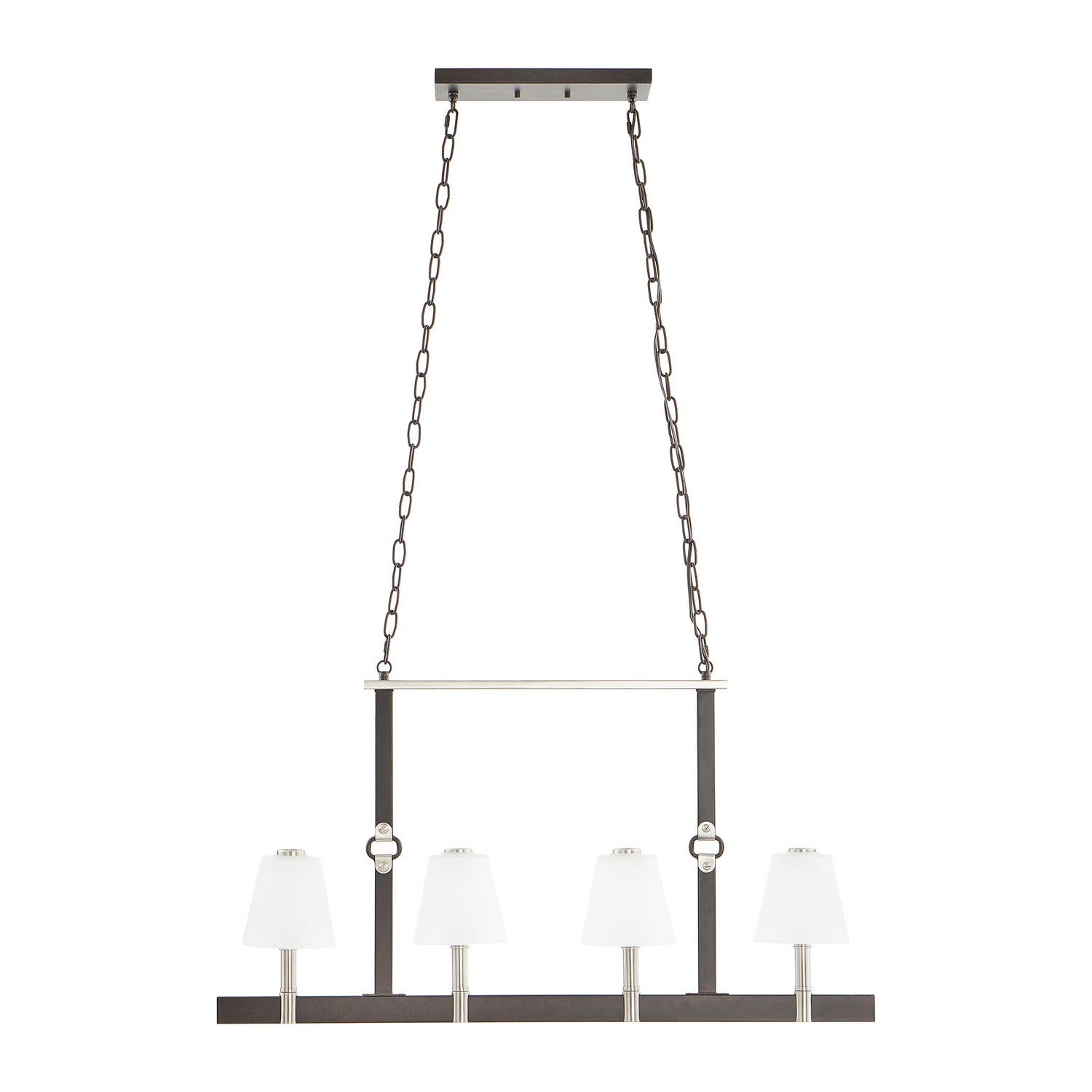 ELK Home - 83447/4 - Four Light Linear Chandelier - Armstrong Grove - Espresso