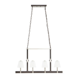 ELK Home - 83447/4 - Four Light Linear Chandelier - Armstrong Grove - Espresso