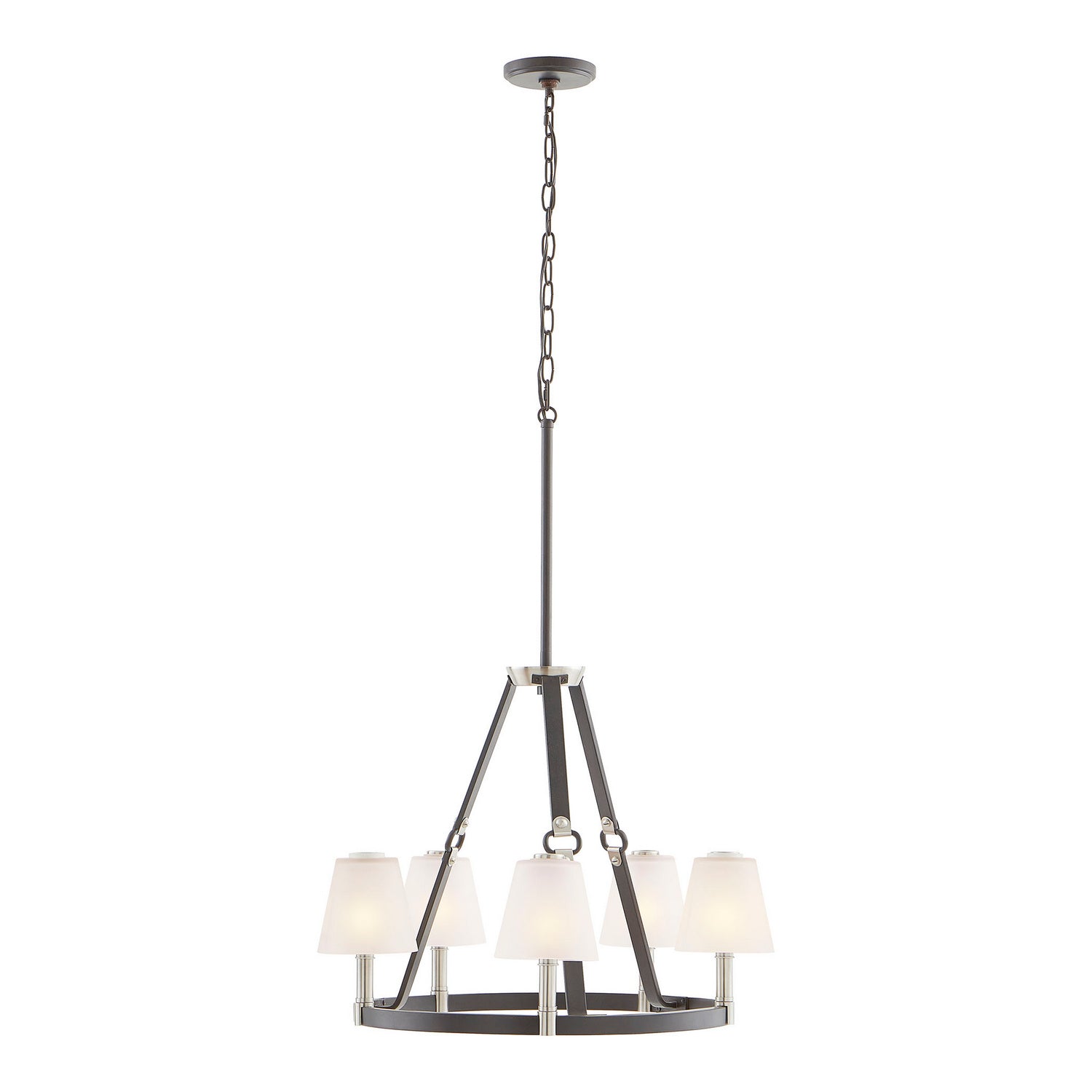 ELK Home - 83448/5 - Five Light Chandelier - Armstrong Grove - Espresso