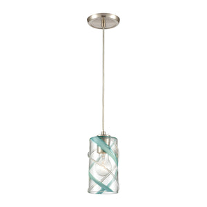 ELK Home - 85341/1 - One Light Mini Pendant - Winter Wind - Satin Nickel