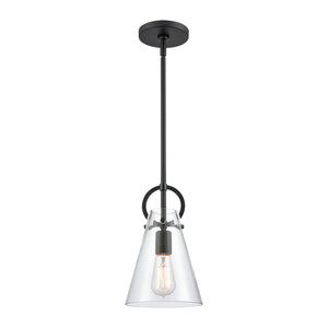 ELK Home - 89345/1 - One Light Mini Pendant - Gabby - Matte Black