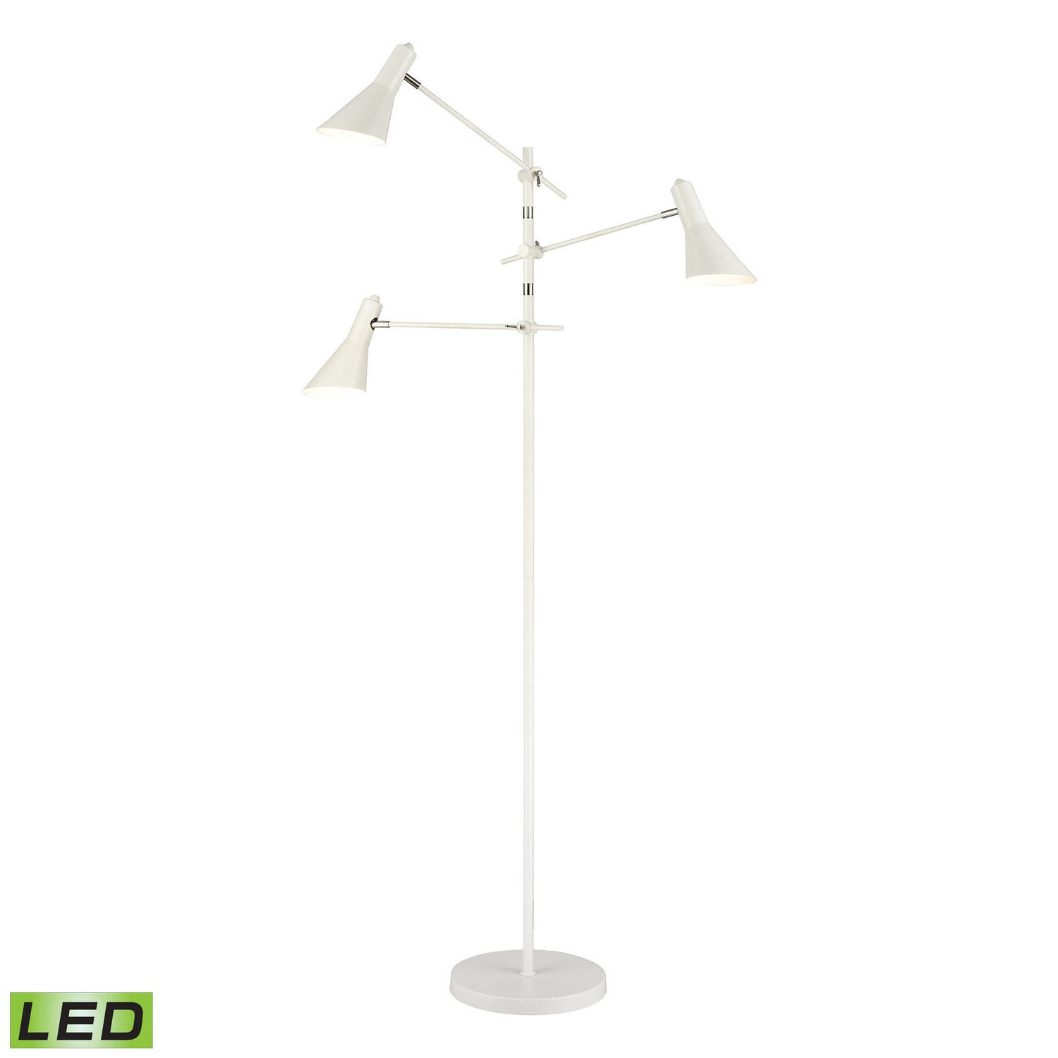 ELK Home - D4537 - LED Floor Lamp - Sallert - White