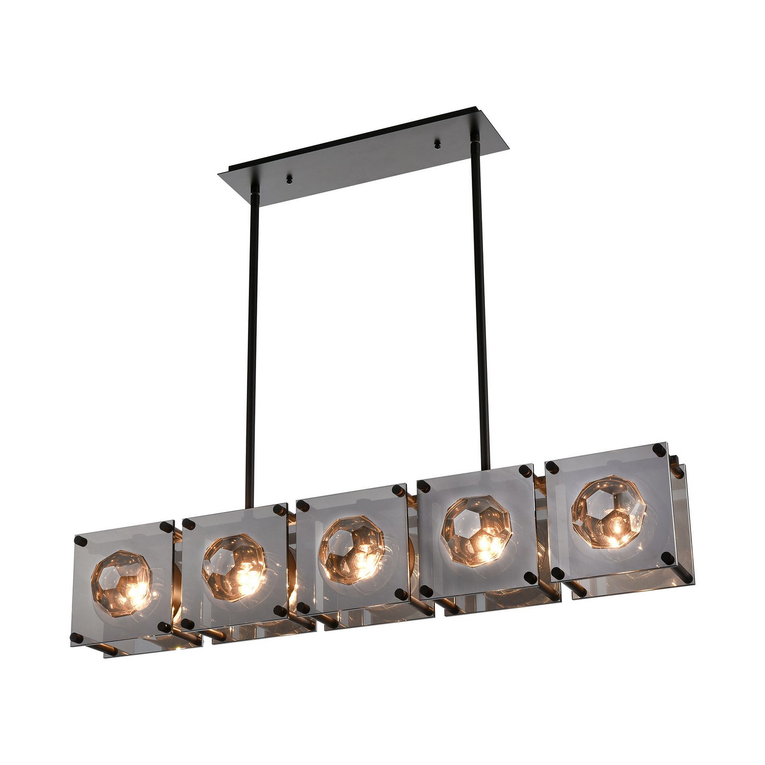 ELK Home - D4651 - Five Light Island Pendant - Brilliance - Oil Rubbed Bronze