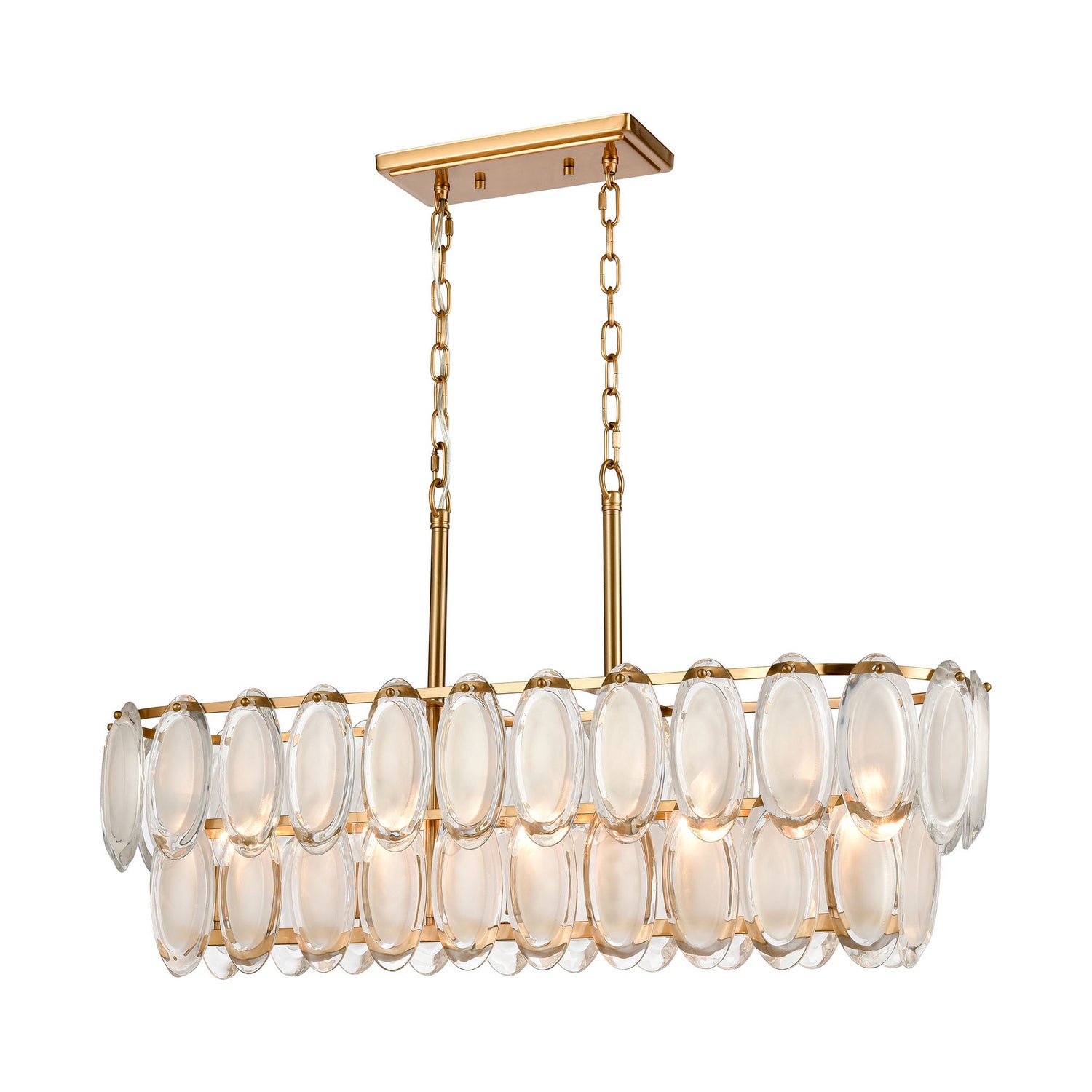 ELK Home - D4665 - Five Light Chandelier - Curiosity - Aged Brass