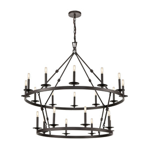 ELK Home - D4667 - 20 Light Chandelier - Castle - Oil Rubbed Bronze