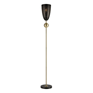 ELK Home - D4691 - One Light Floor Lamp - Amulet - Black