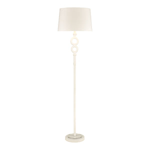 ELK Home - D4698 - One Light Floor Lamp - Hammered Home - Dry White