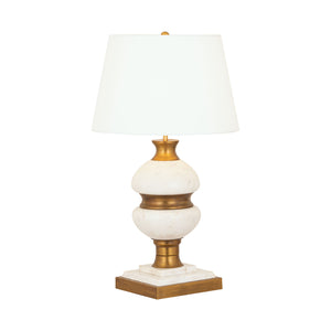 ELK Home - D4725 - One Light Table Lamp - Packer - White