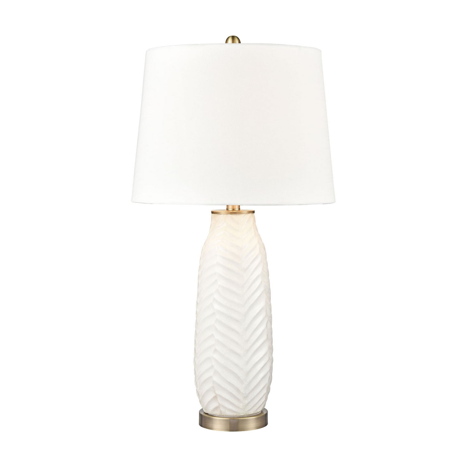 ELK Home - S0019-8034 - One Light Table Lamp - Bynum - White