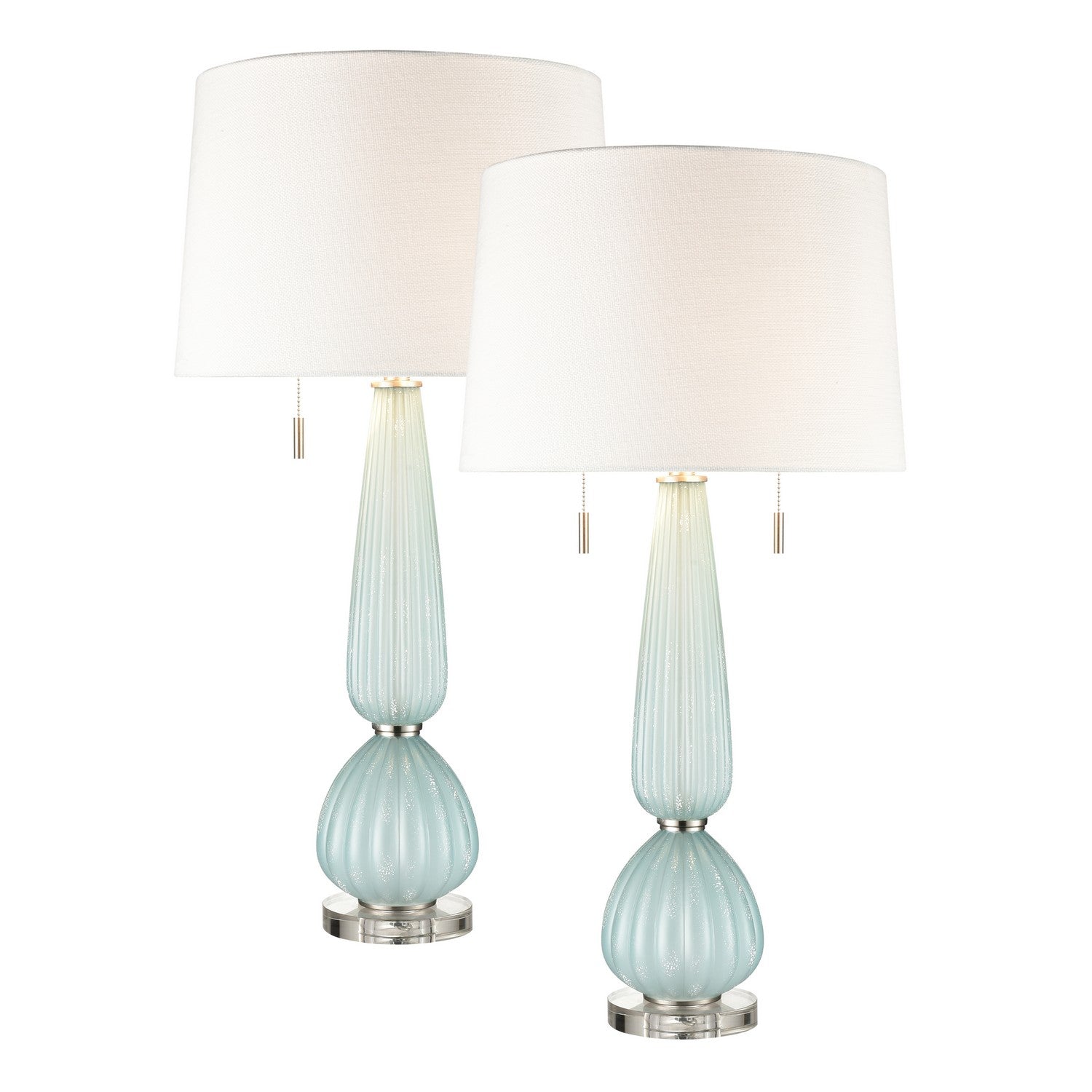 ELK Home - S0019-8039 - Two Light Table Lamp - Mariani - Blue