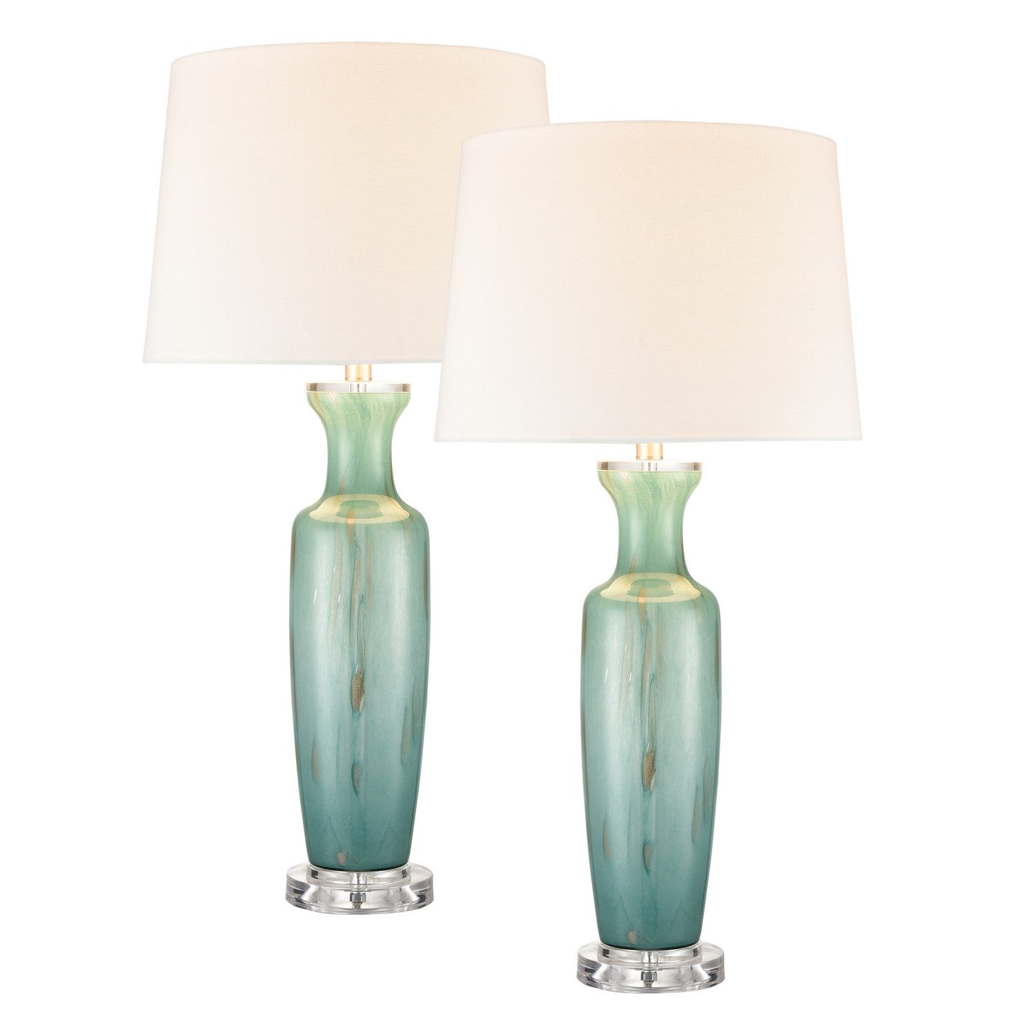 ELK Home - S0019-8040 - One Light Table Lamp - Abilene - Green