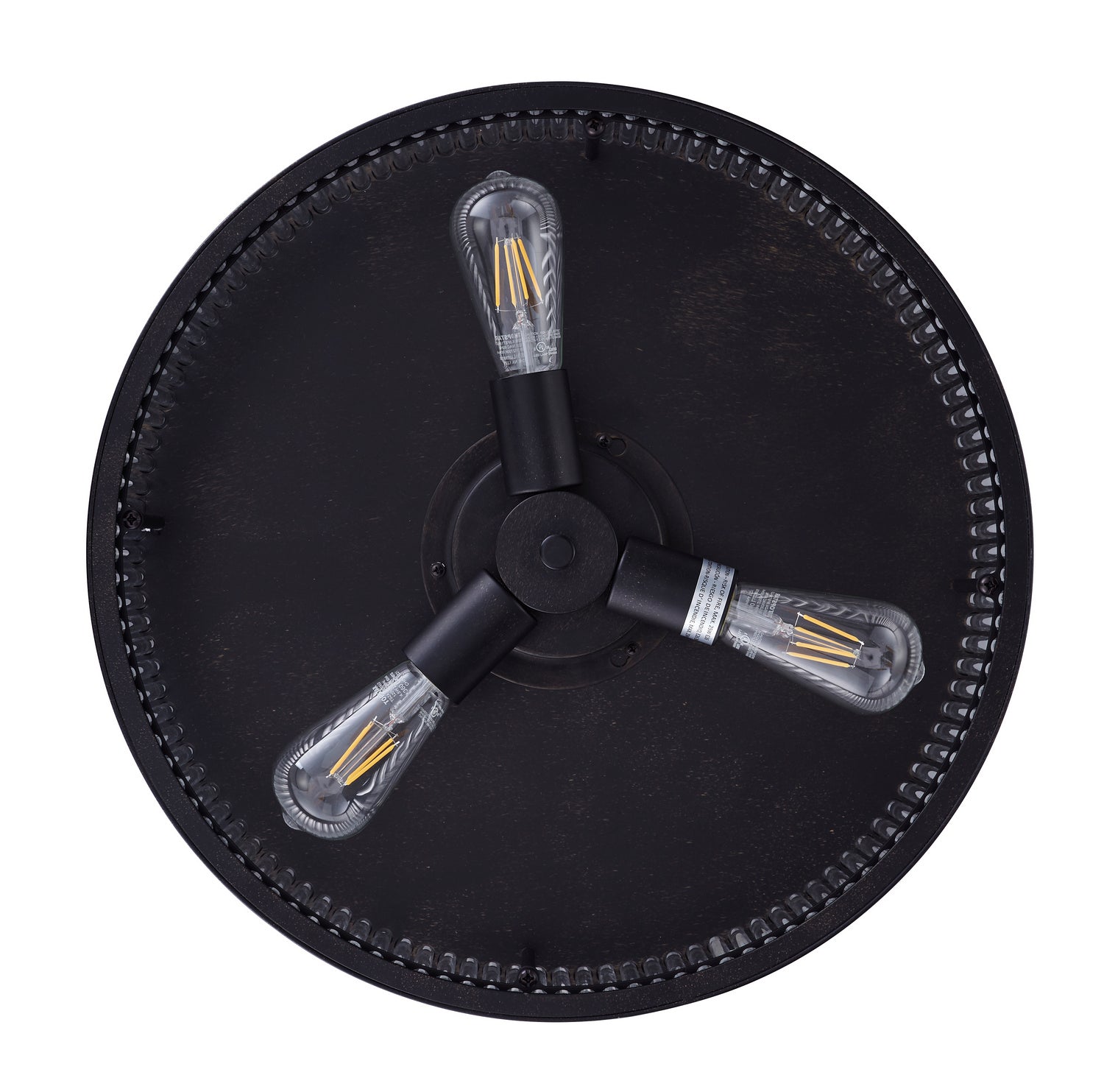 Beacon Lighting - 51292801 - 48``Ceiling Fan - Corbelle - Antique Black