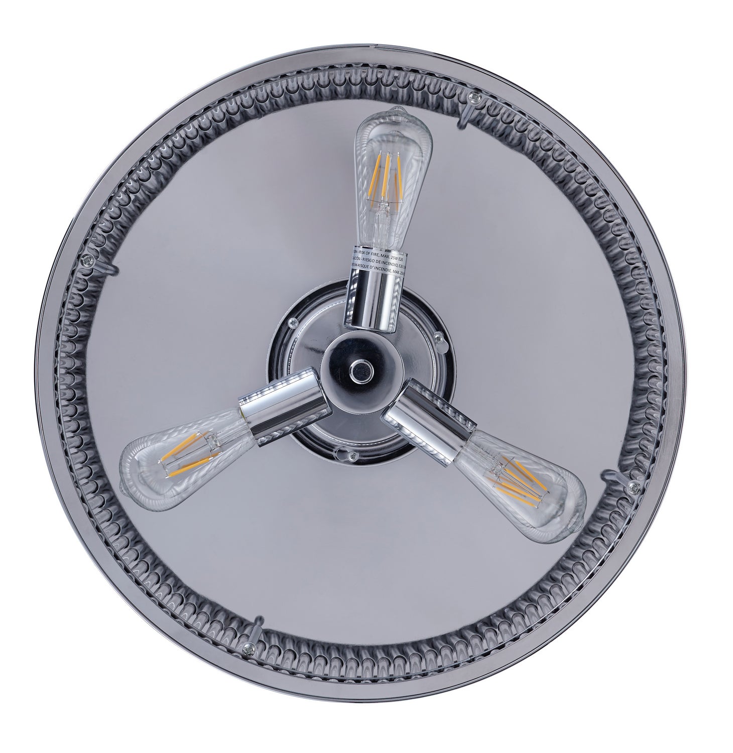 Beacon Lighting - 51292901 - 48``Ceiling Fan - Corbelle - Chrome