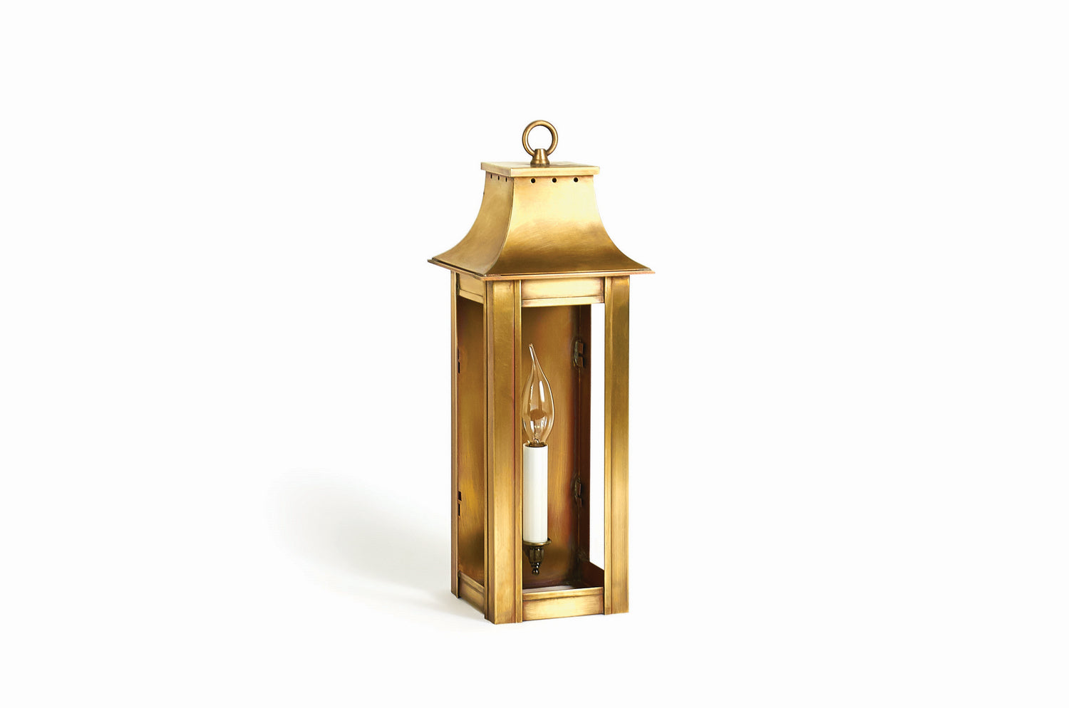 Northeast Lantern - 11211-AB-LT1-CLR - One Light Wall Mount - Coplin - Antique Brass