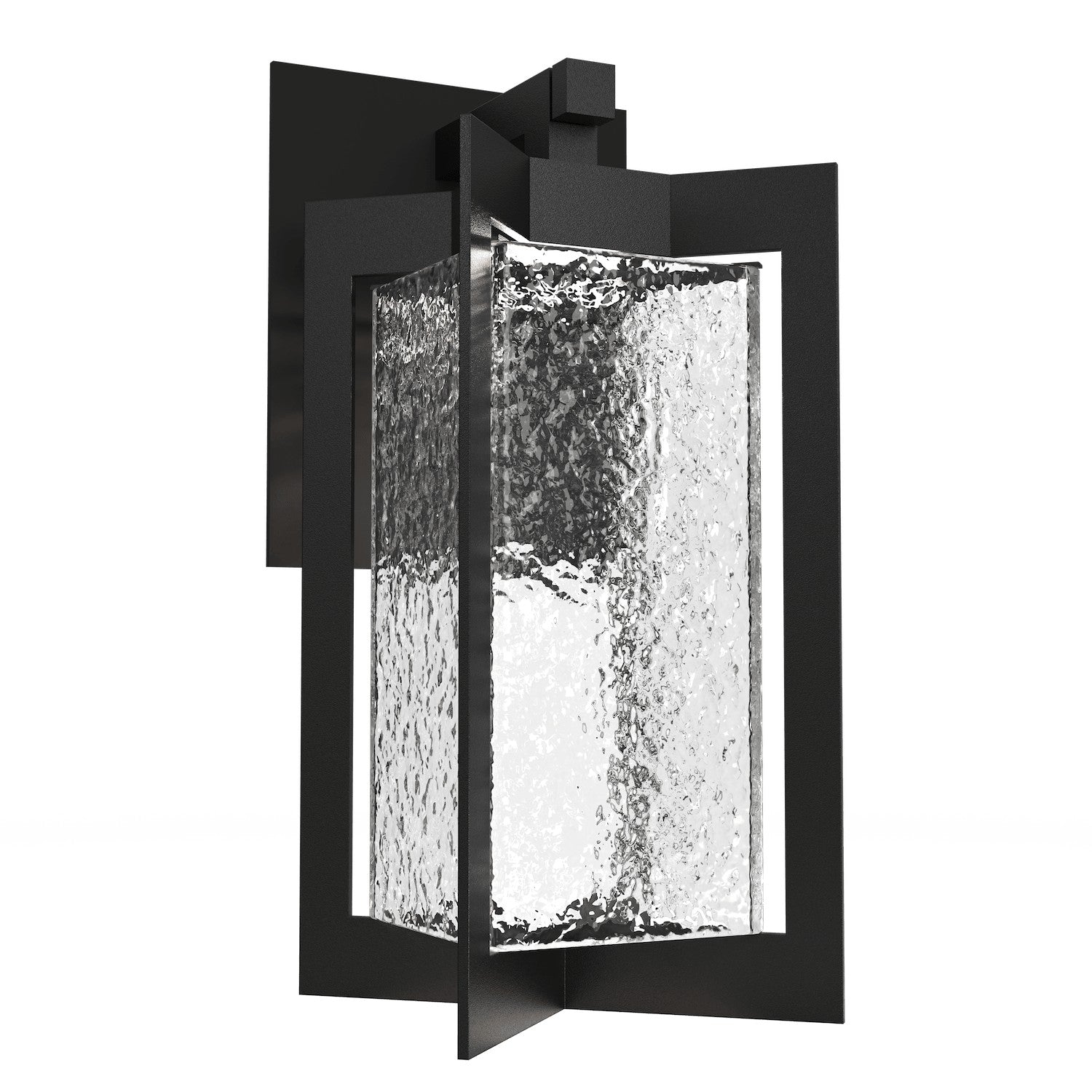 Hammerton Studio - ODB0075-01-TB-HC-L2 - LED Outdoor Lantern - Outdoor Lighting - Textured Black