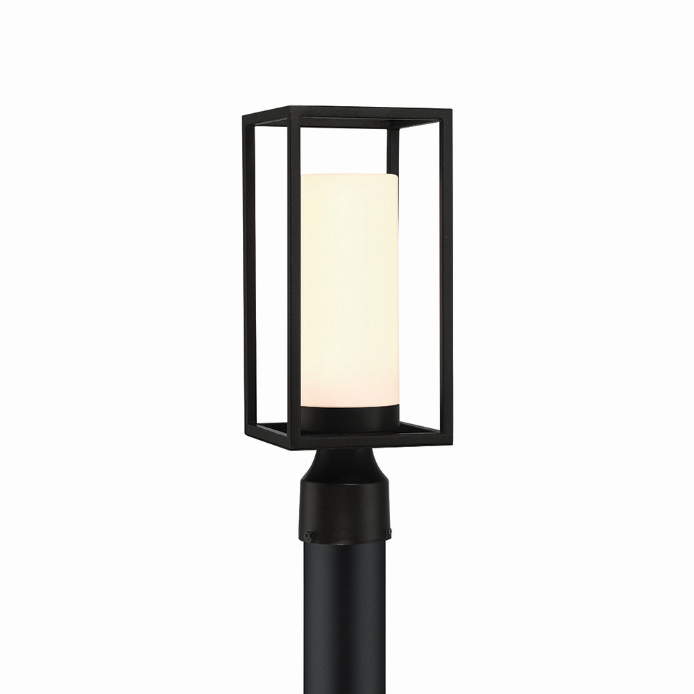 Eurofase - 41963-012 - One Light Outdoor Post Mount - Ren - Satin Black