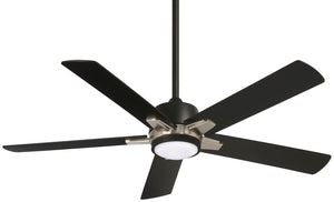 Minka Aire - F619L-CL/BN - 54"Ceiling Fan - Stout - Coal