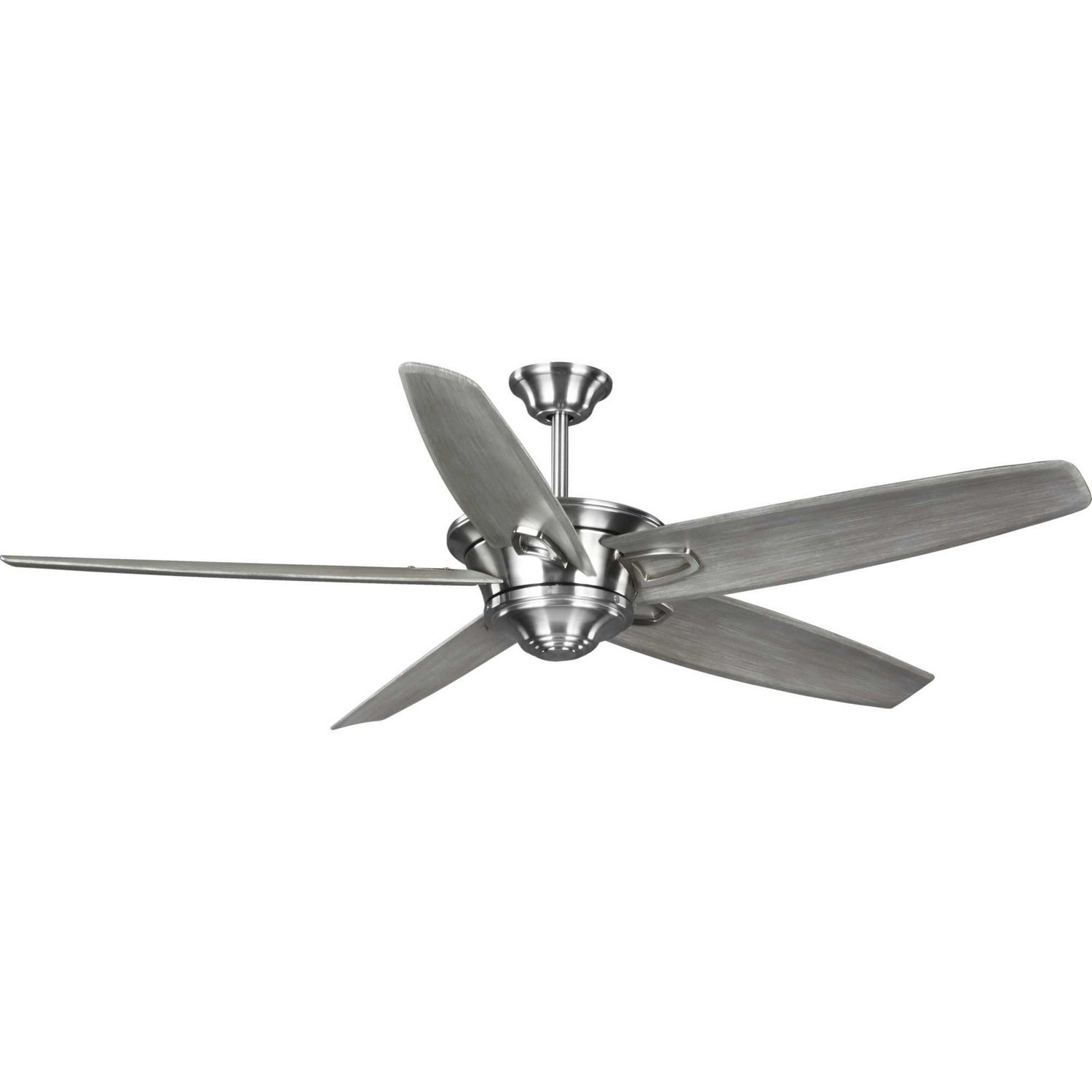 Progress Lighting - P2560-09WW - 68"Ceiling Fan - Caleb - Brushed Nickel