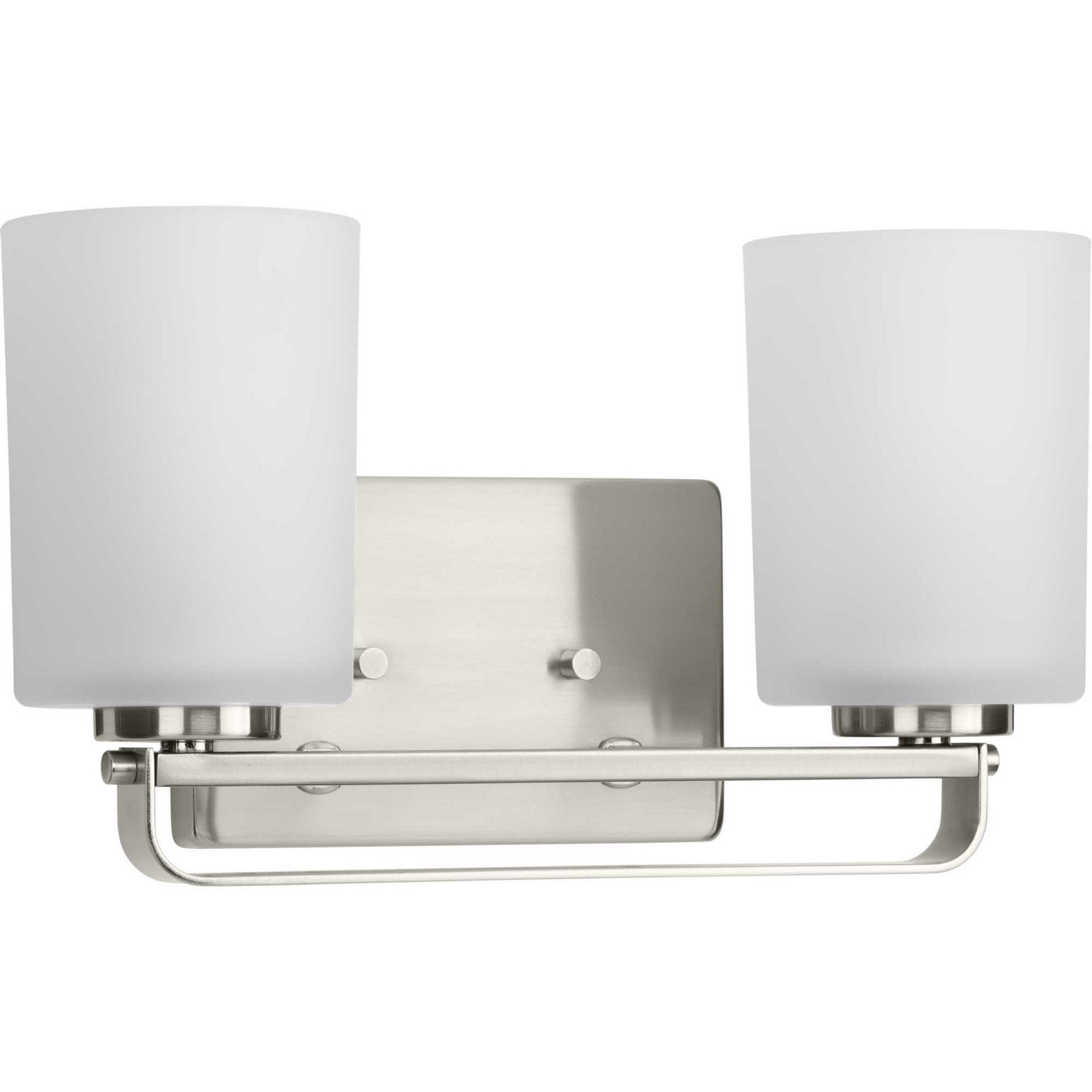 Progress Lighting - P300342-009 - Two Light Bath Bracket - League - Brushed Nickel