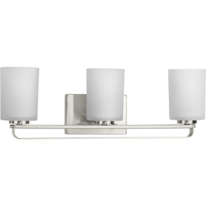 Progress Lighting - P300343-009 - Three Light Bath Bracket - League - Brushed Nickel