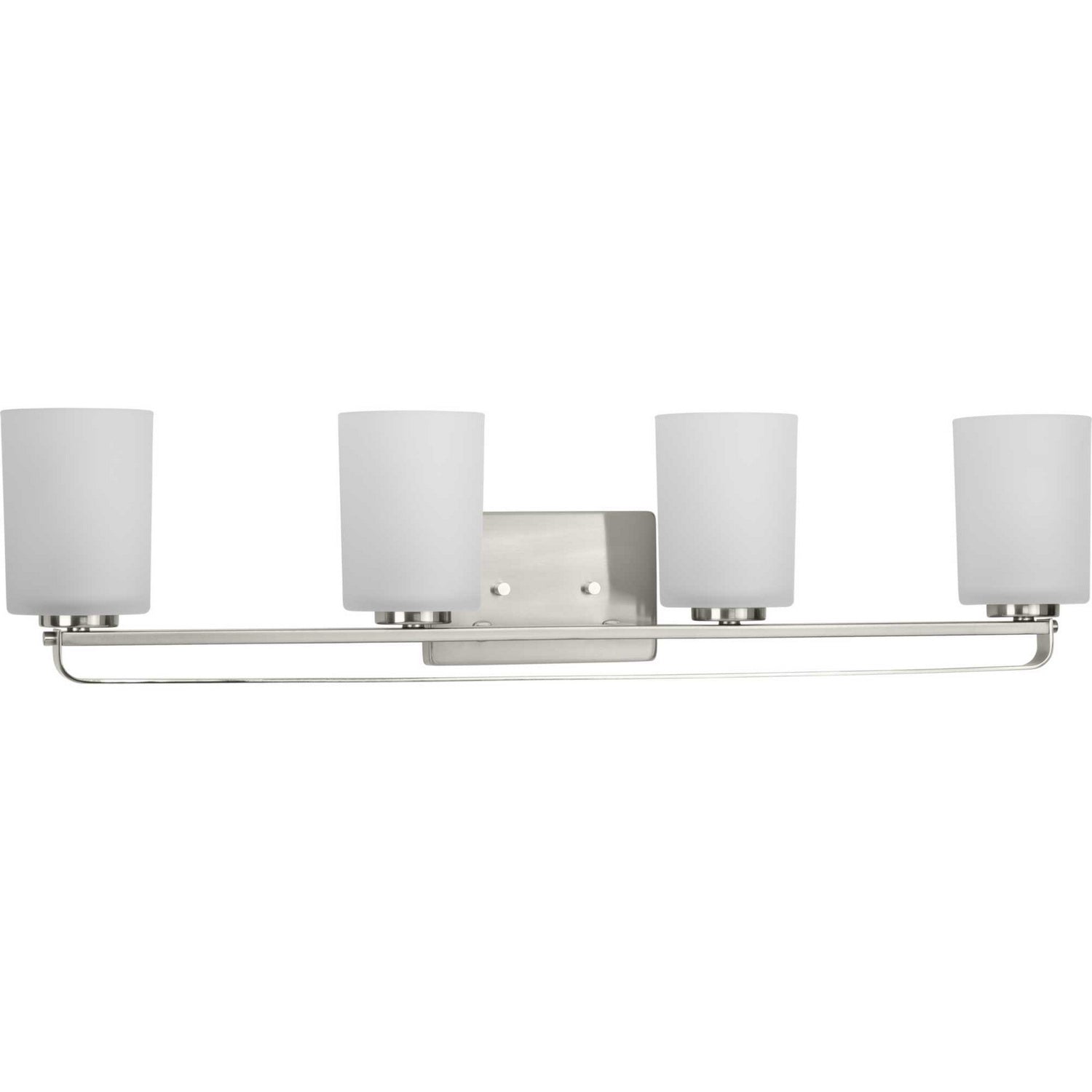 Progress Lighting - P300344-009 - Four Light Bath Bracket - League - Brushed Nickel