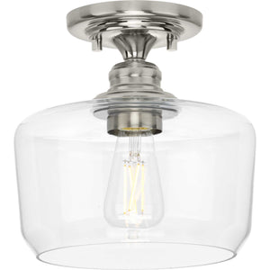 Progress Lighting - P350214-009 - One Light Flush Mount - Aiken - Brushed Nickel