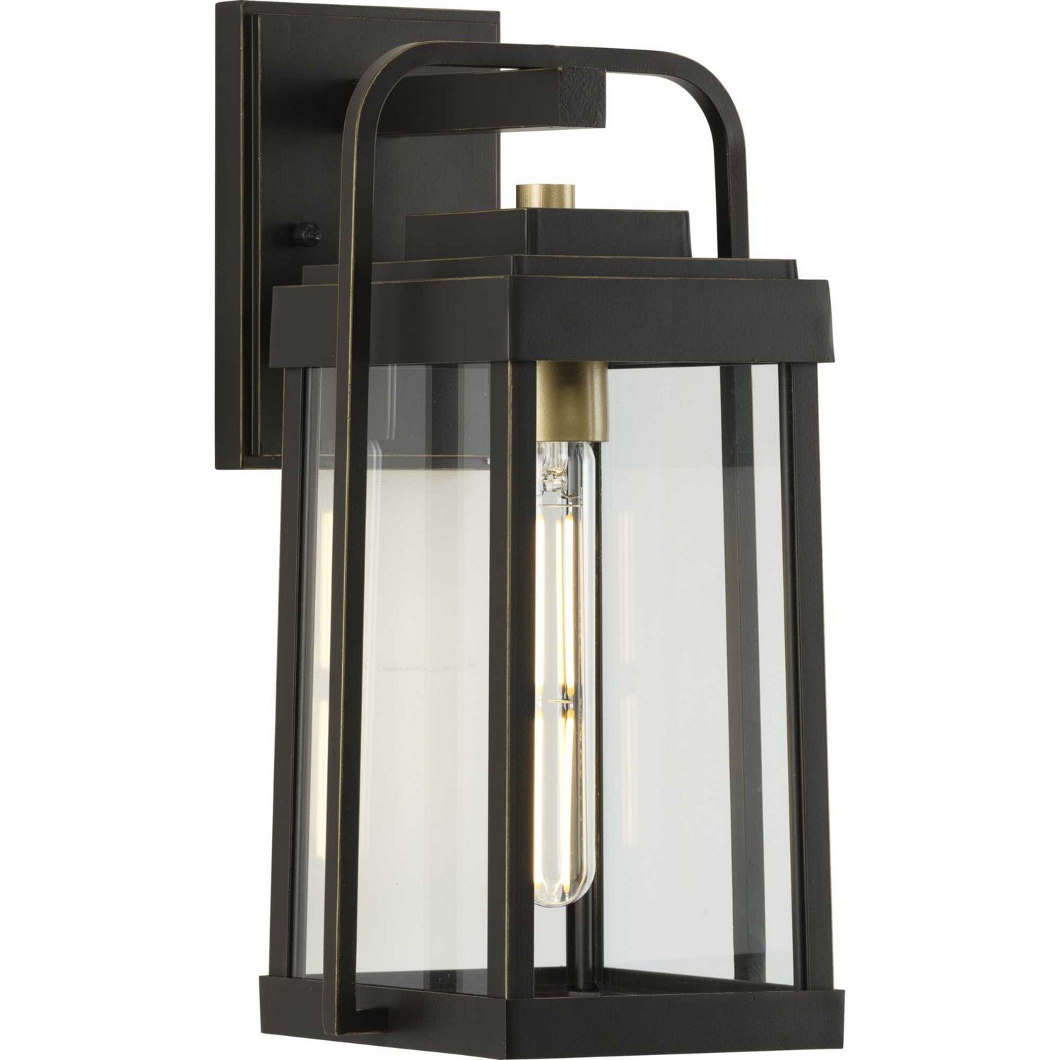 Progress Lighting - P560286-020 - One Light Wall Lantern - Walcott - Antique Bronze