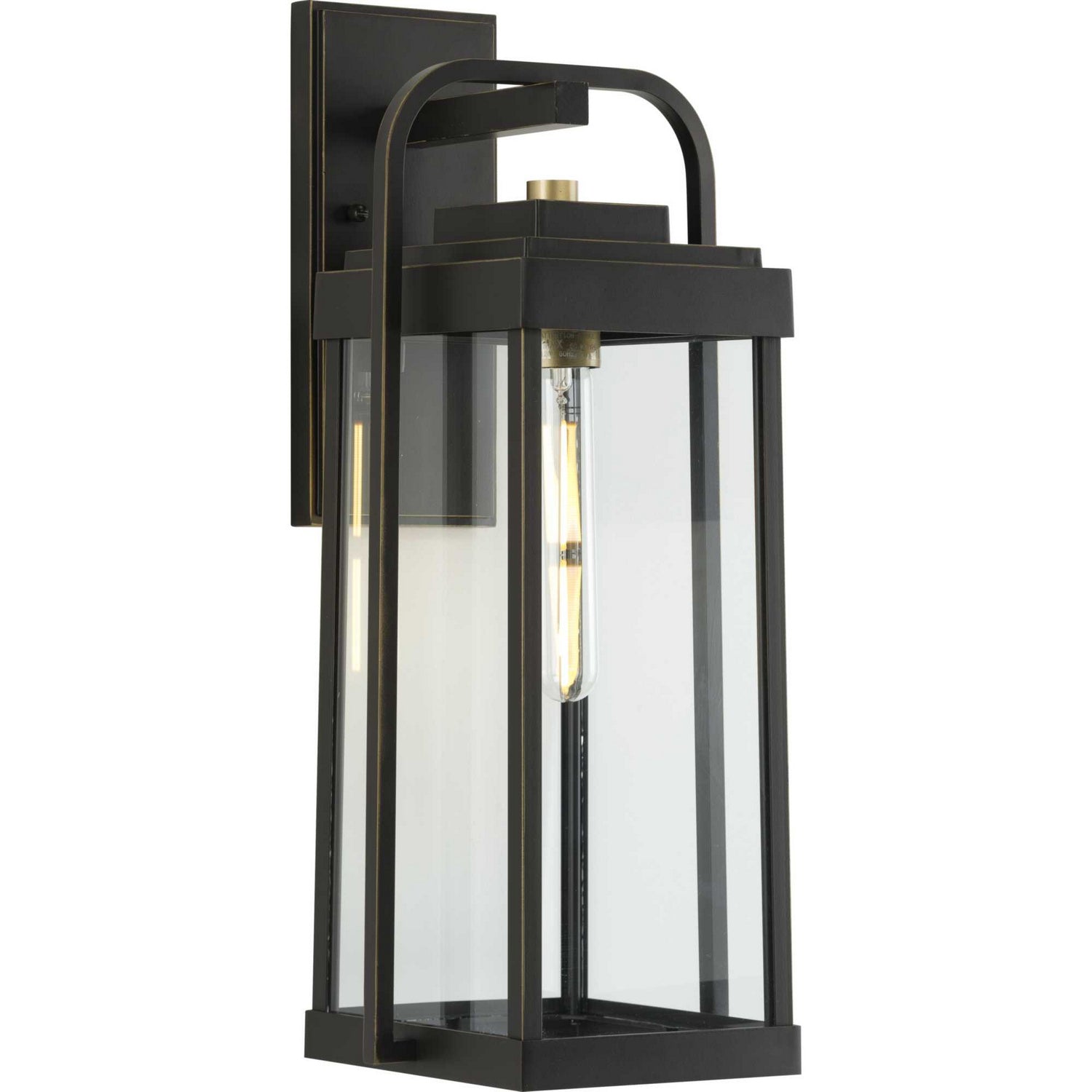 Progress Lighting - P560287-020 - One Light Wall Lantern - Walcott - Antique Bronze