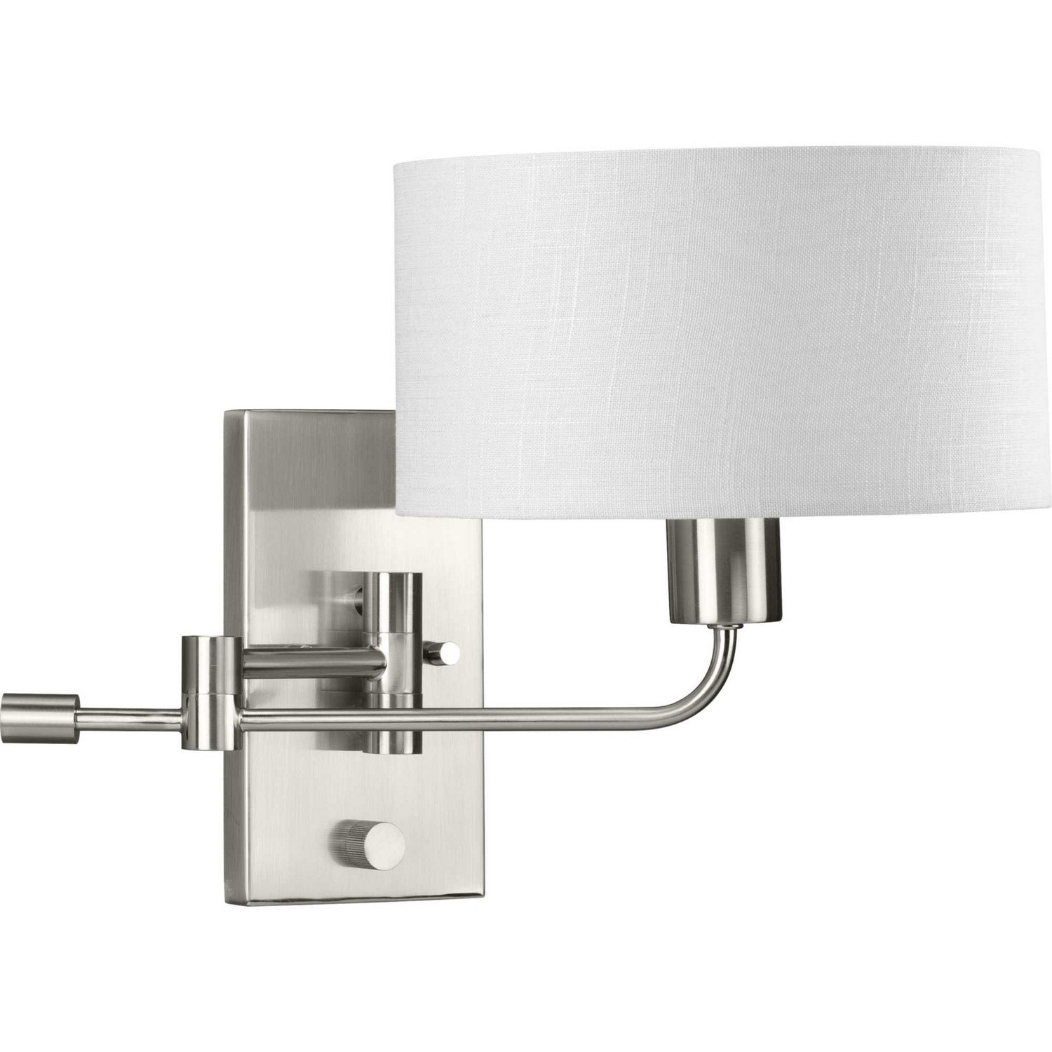 Progress Lighting - P710104-009 - One Light Wall Bracket - Carrick - Brushed Nickel