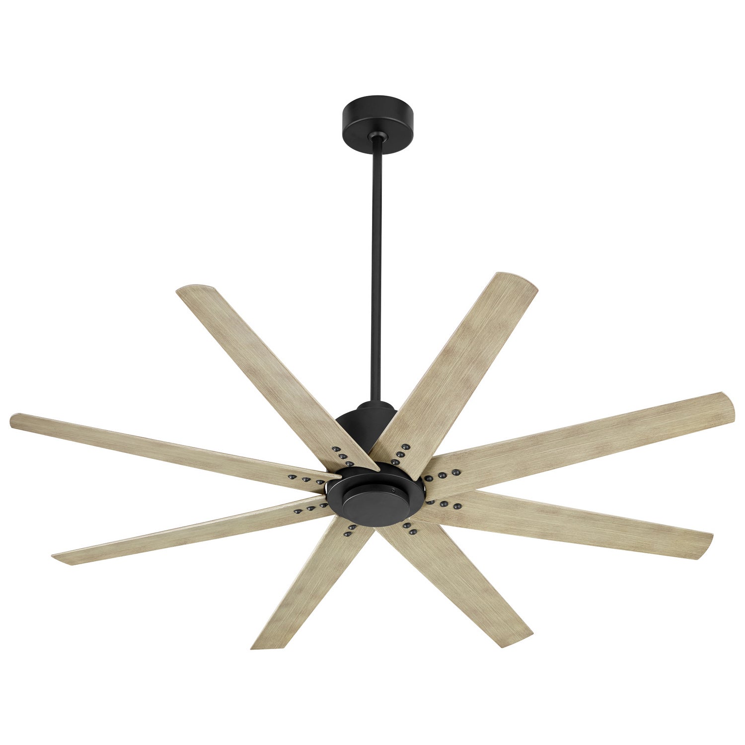 Oxygen - 3-112-15 - 56"Ceiling Fan - Fleet - Black