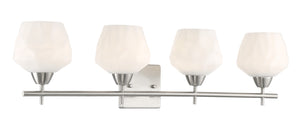 Minka-Lavery - 3174-84 - Four Light Bath - Camrin - Brushed Nickel
