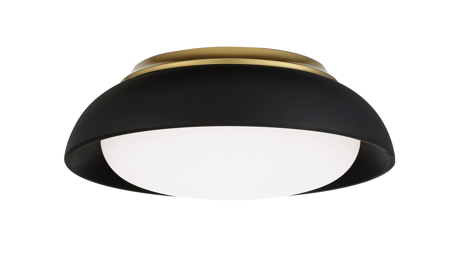 Minka-Lavery - 718-661-L - LED Flush Mount - Sand Coal w/Honey Gold