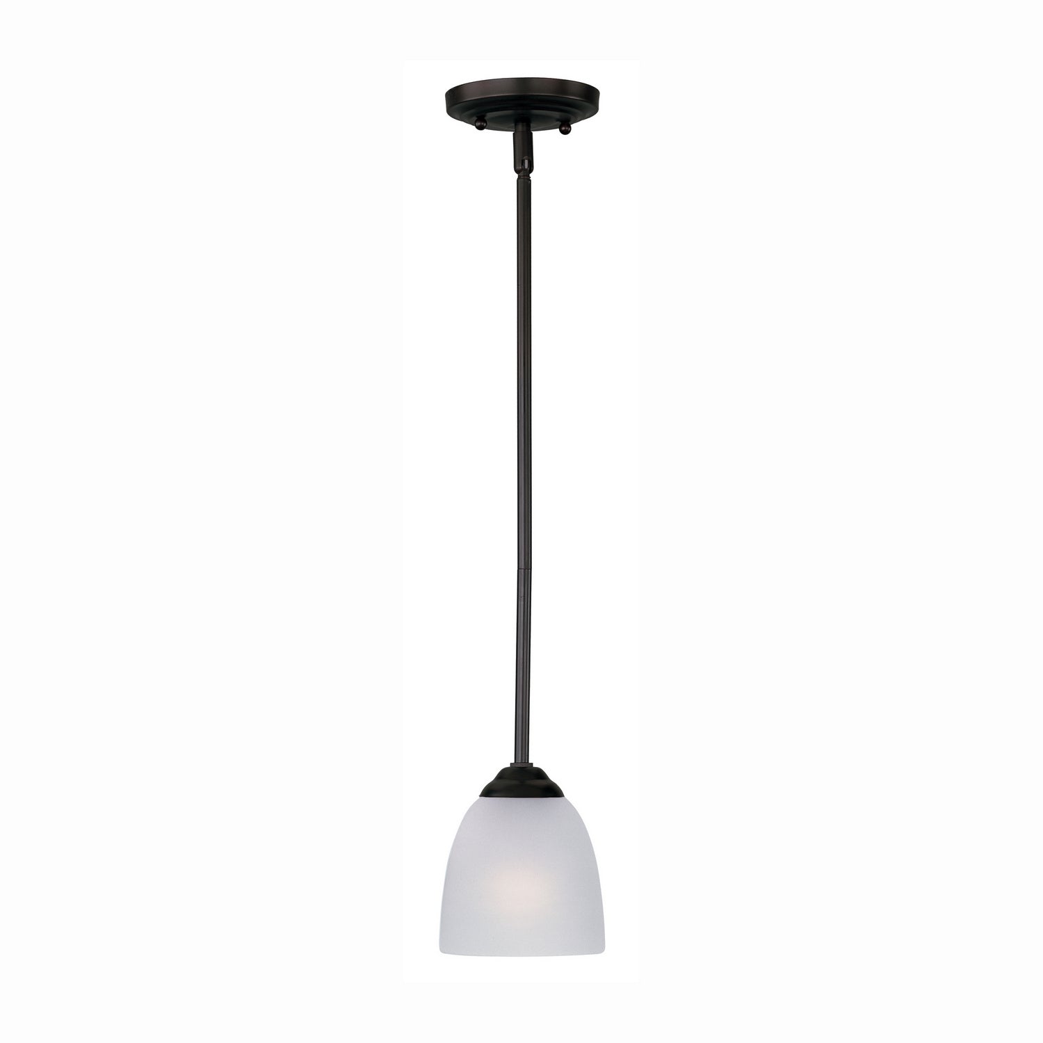 Maxim - 92061FTBK - One Light Mini Pendant - Stefan - Black