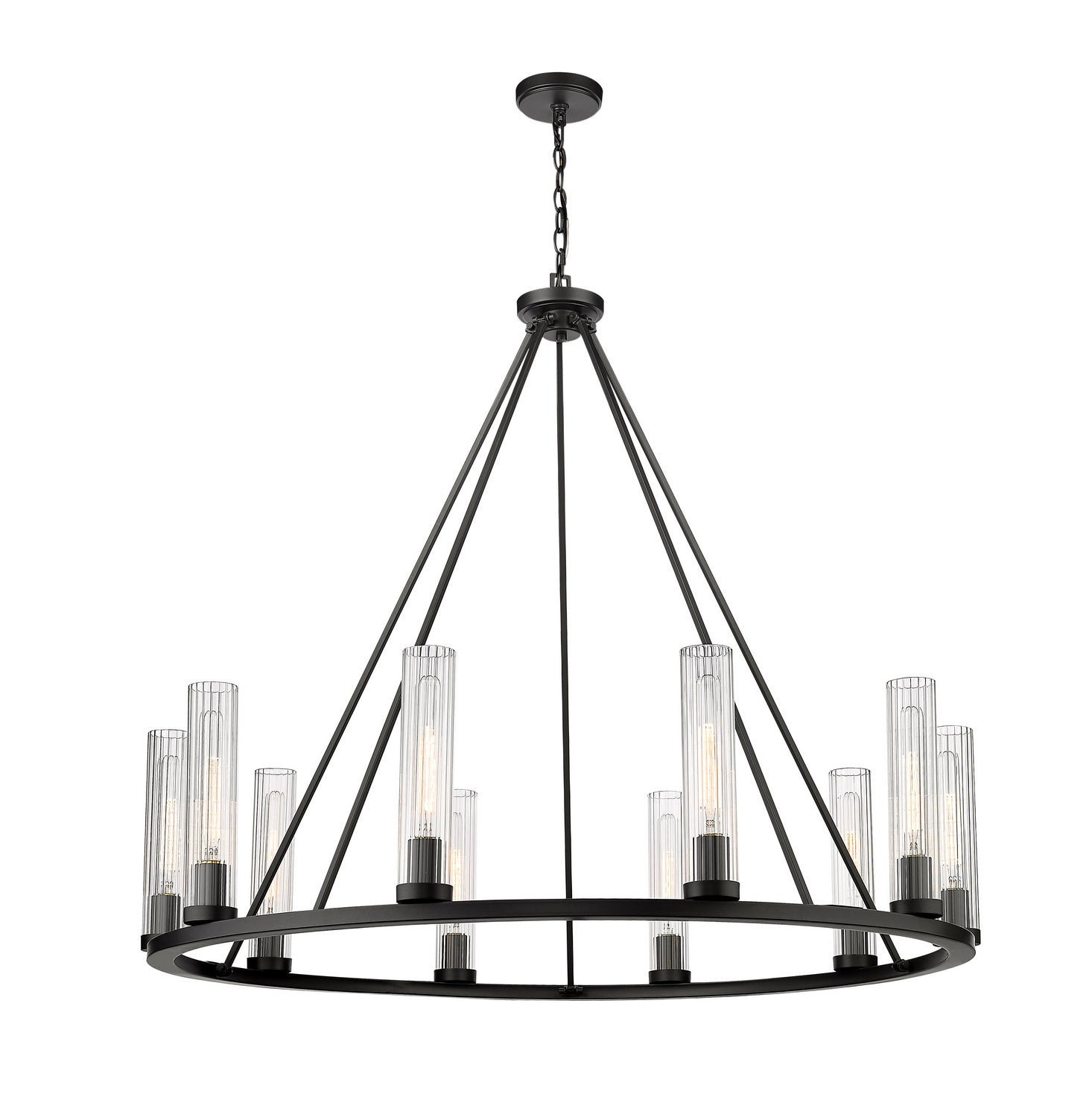 Z-Lite - 3031-10BRZ - Ten Light Chandelier - Beau - Bronze