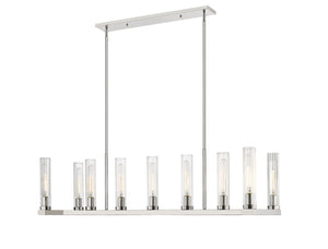 Z-Lite - 3031-9L-PN - Nine Light Linear Chandelier - Beau - Polished Nickel