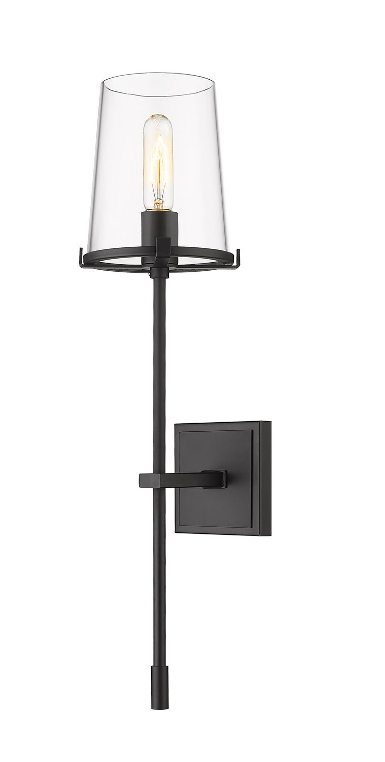 Z-Lite - 3032-1S-MB - One Light Wall Sconce - Callista - Matte Black