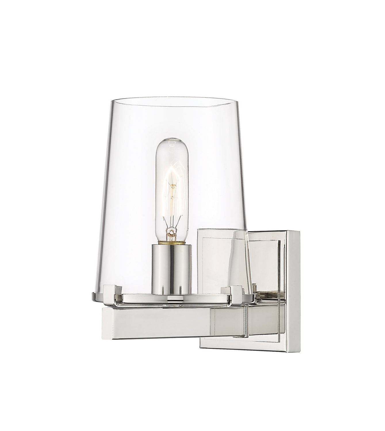 Z-Lite - 3032-1V-PN - One Light Wall Sconce - Callista - Polished Nickel