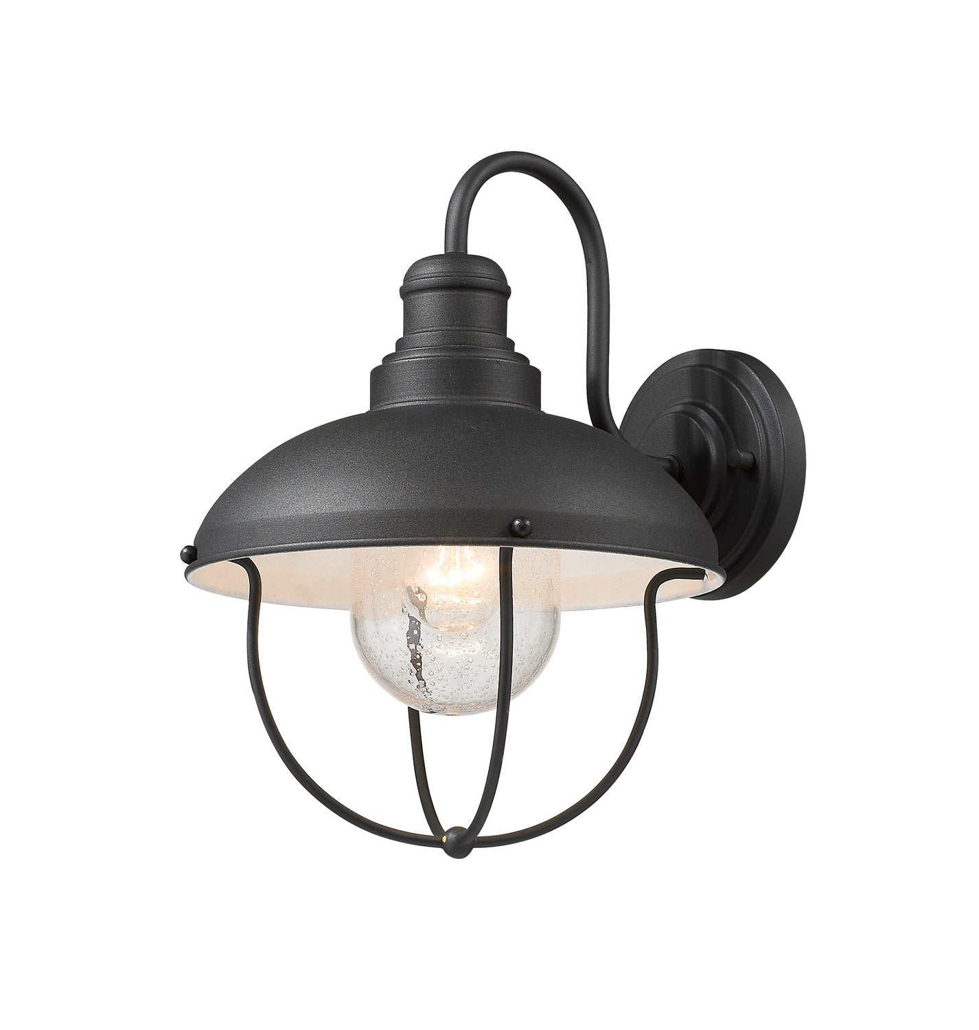 Z-Lite - 590M-BK - One Light Outdoor Wall Light - Ansel - Black