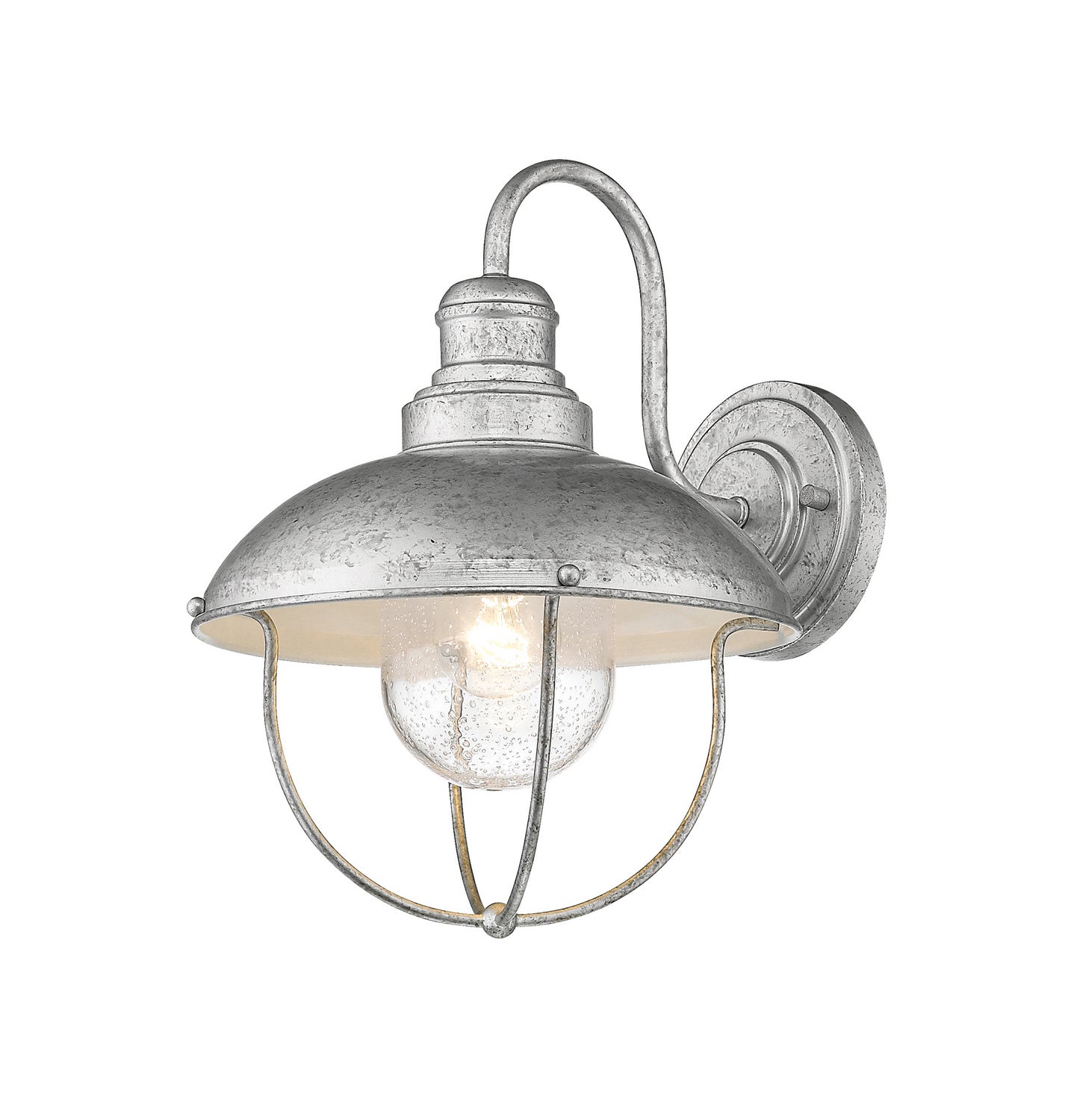 Z-Lite - 590M-GV - One Light Outdoor Wall Light - Ansel - Galvanized