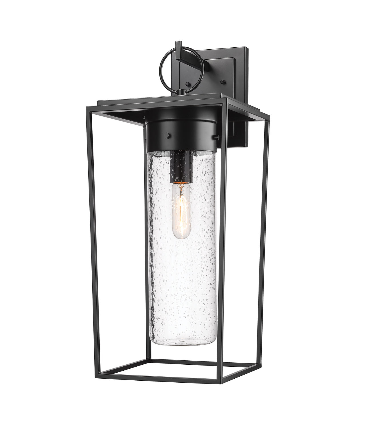 Z-Lite - 594B-BK - One Light Outdoor Wall Light - Sheridan - Black
