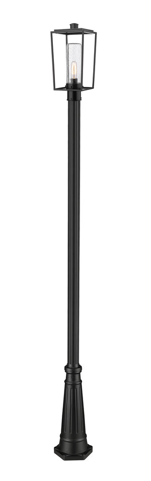 Z-Lite - 594PHMR-519P-BK - One Light Outdoor Post Mounted Fixture - Sheridan - Black