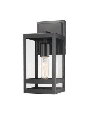 Z-Lite - 596S-BK - One Light Outdoor Wall Light - Nuri - Black