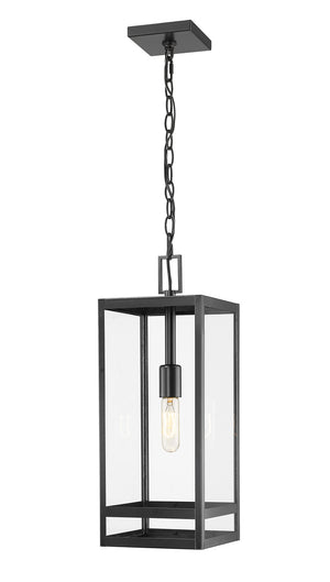 Z-Lite - 596CHB-BK - One Light Outdoor Chain Mount Ceiling Fixture - Nuri - Black